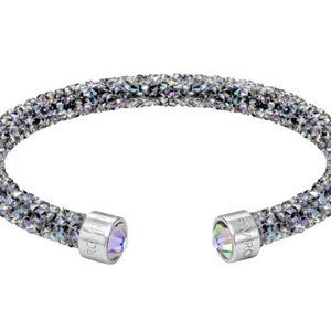 Swarovski Crystaldust Cuff Bracelet - Grey Multi - 5273639